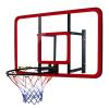 Wall-Mounted Basketball Hoop, Children and Teenagers Admit Outdoor Sports Training Basketball Hoop, with Steel Base view 1