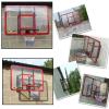 Wall-Mounted Basketball Hoop, Children and Teenagers Admit Outdoor Sports Training Basketball Hoop, with Steel Base view 4