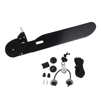 VGEBY Canoe Rudder, Aluminium Alloy Canoe Kayak Rudder Foot Direction Control Tackle Kit for Kayak Fishing Boat Rowing Supplies