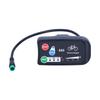Cycling Computer, High-Brightness LED Screen, Bike Computer, 36V/48V Power Supply Black Display for Road Cyclists, Mountain Bikers, and Commuters view 1