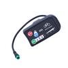 Cycling Computer, High-Brightness LED Screen, Bike Computer, 36V/48V Power Supply Black Display for Road Cyclists, Mountain Bikers, and Commuters view 2