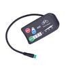 Cycling Computer, High-Brightness LED Screen, Bike Computer, 36V/48V Power Supply Black Display for Road Cyclists, Mountain Bikers, and Commuters view 4