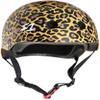 S-ONE Mini Lifer Helmet - Multiple Impact - CPSC Certified (Tan Matte Leopard Print, Size Medium) view 1