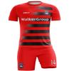 ORKY Custom Soccer Jersey with Short Men Kids Women USA Football Team Uniform, Personlize Name Number Shirt (Red,130cm) view 1