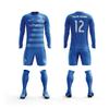 ORKY Custom Soccer Jersey with Short Men Kids Women USA Football Team Uniform, Personlize Name Number Shirt (Blue,130cm) view 2