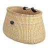 Teng Tian Nantucket Style Bicycle Basket Cane-on-Cane Weave,Bike Basket Front for Women's and Mens Cruiser, Handmade Bicycle Basket for Bikes mounts to Front Handlebars of Beach Cruisers view 2