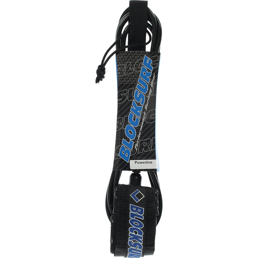 Block Powerline Leash 8' Solid Black
