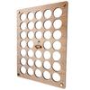 Torched Golf Ball Display Holder Collectors Case Holds 39 Golf Balls Wall Mount Decor view 1