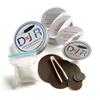KIT-in-A-TIN - Repair Patches and Goose Down Top-Up for Down Jackets and Sleeping Bags (Dark Brown) view 1