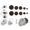 KIT-in-A-TIN - Repair Patches and Goose Down Top-Up for Down Jackets and Sleeping Bags (Dark Brown) view 2