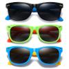 DYLB Kids Polarized Sunglasses for girls boys 3 Pack, Flexible TPEE Rubber Frame for Children Age 3-8. view 2