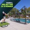 GoSports Golf Practice Hitting Net - Choose Between Huge 10 ft x 7 ft or 7 ft x 7 ft Nets - Personal Driving Range for Indoor or Outdoor Use - Designed by Golfers for Golfers view 2