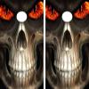 C42 Grim Reaper Skull Cornhole Board WRAP Wraps Laminated Board Boards Decal Set Decals Vinyl Sticker Stickers Bean Bag Game Vinyl Graphic Tint Image view 1