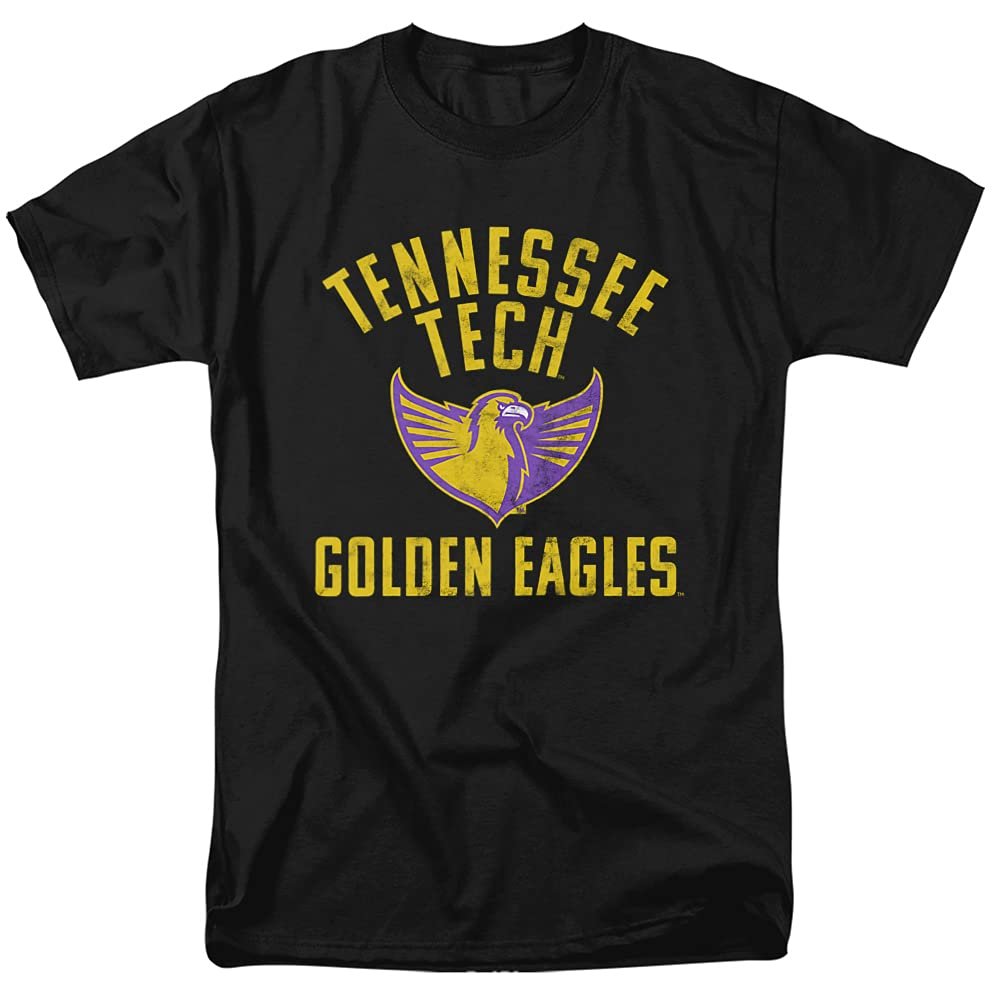Tennessee Technological University Official Tennessee Tech Golden Eagles Logo Unisex Adult T-Shirt, Tennessee Tech Golden Eagles Logo, 5X-Large