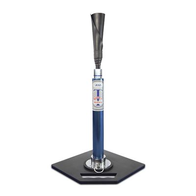 Jugs Quick Release T - Pro Style Batting Tee Features Quick Release Basefrom Bag to Field in Seconds. Will Not Tip Over, 25-46 inch Adjustment Range, Always-Feel-The-Ball Flexible Top