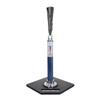 Jugs Quick Release T - Pro Style Batting Tee Features Quick Release Basefrom Bag to Field in Seconds. Will Not Tip Over, 25-46 inch Adjustment Range, Always-Feel-The-Ball Flexible Top view 1