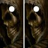 C17 Grim Reaper Cornhole Board WRAP Wraps Laminated Board Boards Decal Set Decals Vinyl Sticker Stickers Bean Bag Game Vinyl Graphic Tint Image view 1