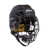 CCM Tacks 210 Hockey Helmet Combo with Cage (Black, Small) view 1