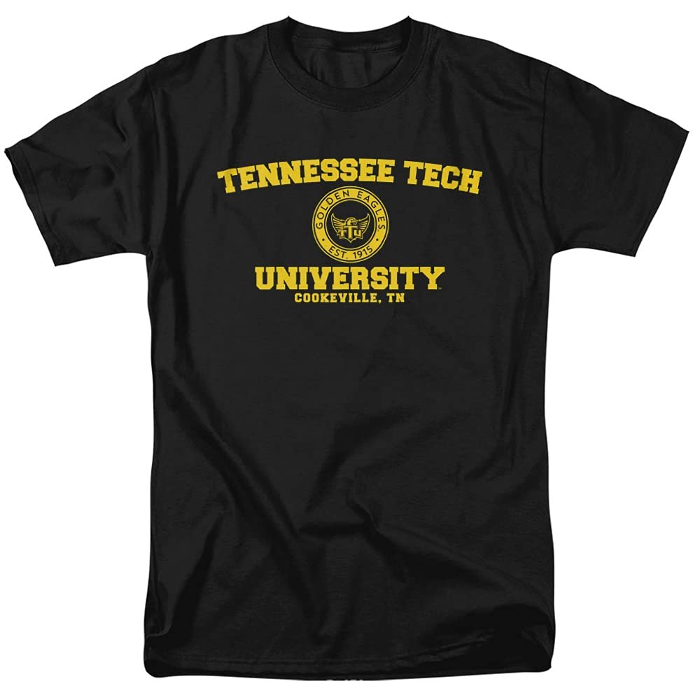 Tennessee Technological University Official Circle Logo Unisex Adult T-Shirt, Circle Logo, 4X-Large