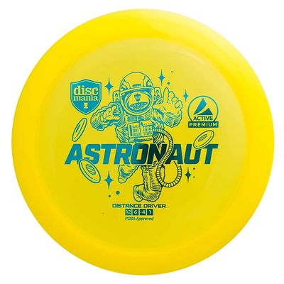 Discmania Active Premium Astronaut Disc Golf Distance Driver 165-176g  Colors Will Vary - High Speed Disc Golf Driver