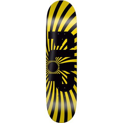 Flip Odyssey Spiral - 8.25 Yellow - Assembled AS Complete Skateboard