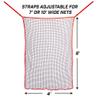 GoSports Universal Golf Practice Net Extender - Protect Your Driving Range Net - Golf Net Attachment for 7 ft or 10 ft Golf Nets, Black view 3