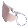Ader Leather Padded Fitness Dip Belt with chain view 2