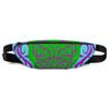 Fanny Pack- Purple Butterfly - Fanny Pack for Women Designer Fanny Pack Nature Fanny Pack Hip Purse Large City Bag Hip Bag Bum Bag Lightweight Travel Purse Phone Bag view 1