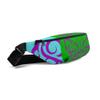 Fanny Pack- Purple Butterfly - Fanny Pack for Women Designer Fanny Pack Nature Fanny Pack Hip Purse Large City Bag Hip Bag Bum Bag Lightweight Travel Purse Phone Bag view 3
