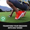 Golfkicks DIY Golf Shoe Spike Kit  Transform Your Sneakers into Golf Shoes  Fun Gift, Easy Project  Cleats Compatible with Flat Rubber Sole Shoes  Includes 20 Spikes and mounting Tools view 3