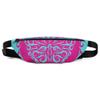 Fanny Pack- Butterfly Hot Pink - Fanny Pack for Women Designer Fanny Pack Nature Fanny Pack Hip Purse Large City Bag Hip Bag Bum Bag Lightweight Travel Purse Phone Bag view 1
