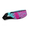Fanny Pack- Butterfly Hot Pink - Fanny Pack for Women Designer Fanny Pack Nature Fanny Pack Hip Purse Large City Bag Hip Bag Bum Bag Lightweight Travel Purse Phone Bag view 3