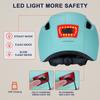 GROTTICO Adult Bike Helmet with Light - Dual Certified for Bicycle Scooter Skateboard Road Cycling Skating Helmet view 2