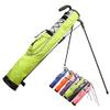 ACXZ Pitch and Putt Golf Lightweight Stand Carry Bag, Sunday Pencil Golf Bag, 0.77kg/1.7lbsBlack,Green,Pink,Blue,Orange,Purple view 1