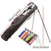 ACXZ Pitch and Putt Golf Lightweight Stand Carry Bag, Sunday Pencil Golf Bag, 0.77kg/1.7lbsBlack,Green,Pink,Blue,Orange,Purple view 2