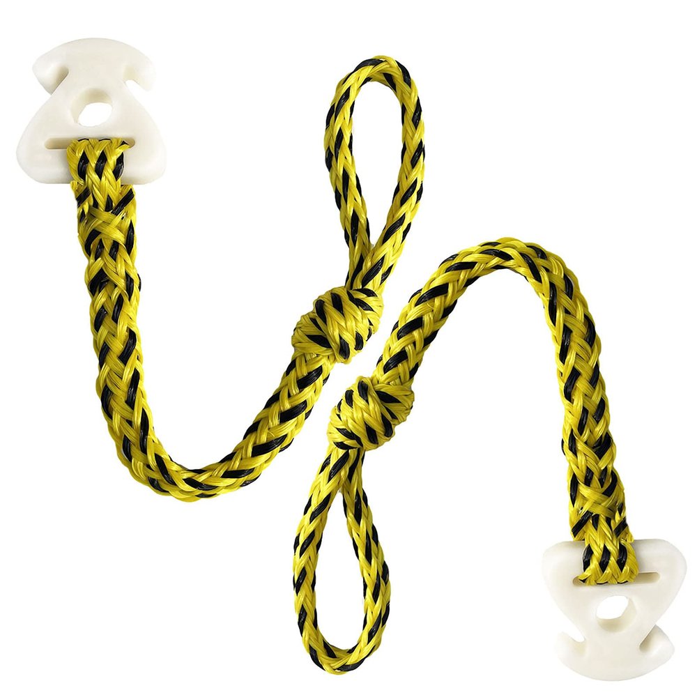 2Pcs Tow Rope for Tubing, Boat Tube Tow Rope Quick Connector for Wakeboarding, Ski, Waverunner Water Sports