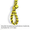 2Pcs Tow Rope for Tubing, Boat Tube Tow Rope Quick Connector for Wakeboarding, Ski, Waverunner Water Sports view 2