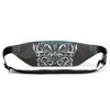 Fanny Pack- Gray Butterfly - Fanny Pack for Women Designer Nature Fanny Pack Hip Purse Large City Bag Hip Bag Bum Bag Lightweight Travel Purse Phone Bag, Multi, MediumLarge (1922614_9987) view 4
