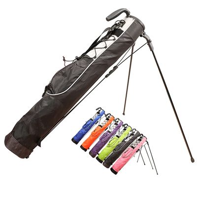 ACXZ Pitch and Putt Golf Lightweight Stand Carry Bag, Sunday Pencil Golf Bag, 0.77kg/1.7lbsBlack,Green,Pink,Blue,Orange,Purple
