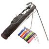 ACXZ Pitch and Putt Golf Lightweight Stand Carry Bag, Sunday Pencil Golf Bag, 0.77kg/1.7lbsBlack,Green,Pink,Blue,Orange,Purple view 1