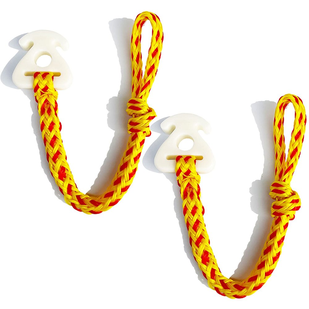 2 Pack Tow Rope Connector for Tubing,Boat Tubes Quick Connect Rope for Wake Boarding, Ski,Waverunner Water Sports