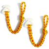2 Pack Tow Rope Connector for Tubing,Boat Tubes Quick Connect Rope for Wake Boarding, Ski,Waverunner Water Sports view 1