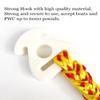 2 Pack Tow Rope Connector for Tubing,Boat Tubes Quick Connect Rope for Wake Boarding, Ski,Waverunner Water Sports view 3