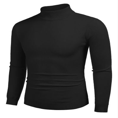 COOFANDY Men's Mock Turtleneck Slim Fit Pullover Sweater Casual Basic Knitted Thermal Sweaters
