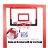 Basketball Rim Wall-Mounted Basketball Hoop Set, No Need to Punch A Basketball Board, with A Ball and Air Pump, Diameter 25cm/32cm (Color : Style6) view 3