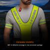 Knuckle Lights Reflective Running Gear Safety Bundle - Reflective Vest, LED Safety Light, Reflective Bands, Night Safety Gear for Runners, Cycling, Hiking, Walking - High Visibility Reflective Gear view 2