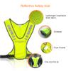 Knuckle Lights Reflective Running Gear Safety Bundle - Reflective Vest, LED Safety Light, Reflective Bands, Night Safety Gear for Runners, Cycling, Hiking, Walking - High Visibility Reflective Gear view 3