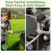OK5STAR 2 Pack Trampoline Spring Tool, Heavy Duty Spring Puller & Installation Hook with Comfortable Grip - Safe & Easy Removal Tool for Trampoline Repair and Assembly view 2