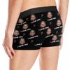 COLORSFORU Custom Underwear for Men Personalized Face Boxers Briefs Photo on Underpants roseXXXXXL view 4