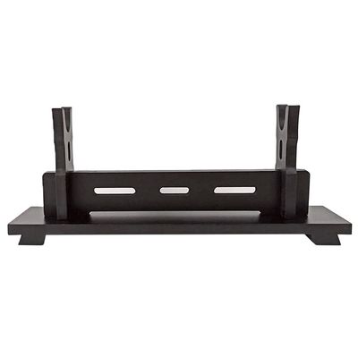 Songying Sword Stand Katana Stand Wood Sword Katana Wall Mount Holder, Ancient Chinese Rhyme Style Display Hanger Samurai Sword Katana Stand Weapon Holder,Black (1-Layer)